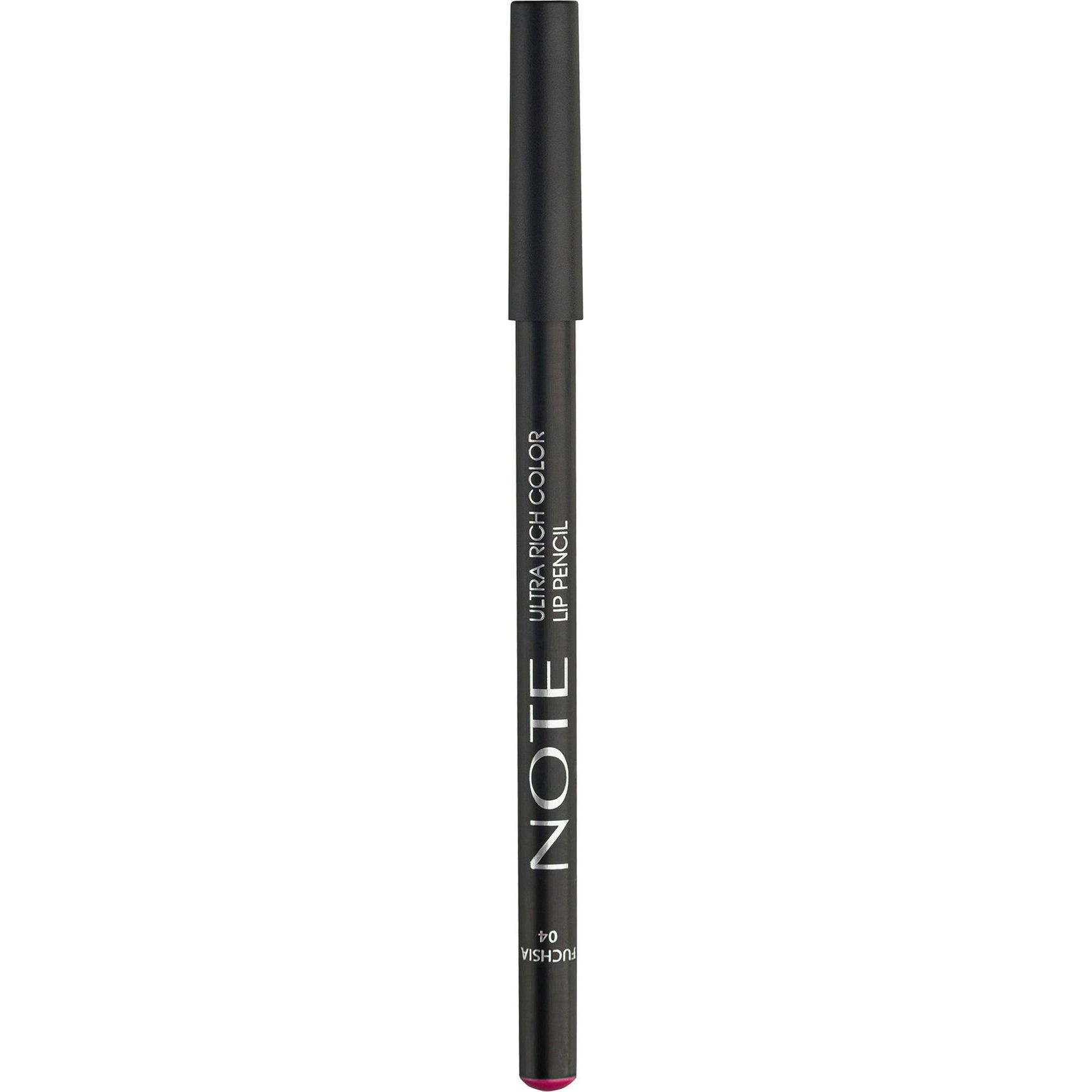 Олівець для губ Note Cosmetique Ultra Rich Color Lip Pencil відтінок 4 (Fucsia) 1.1 г - фото 1
