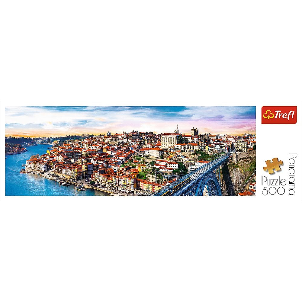 Пазлы Trefl Панорама Порту Португалия 500 элементов - фото 2