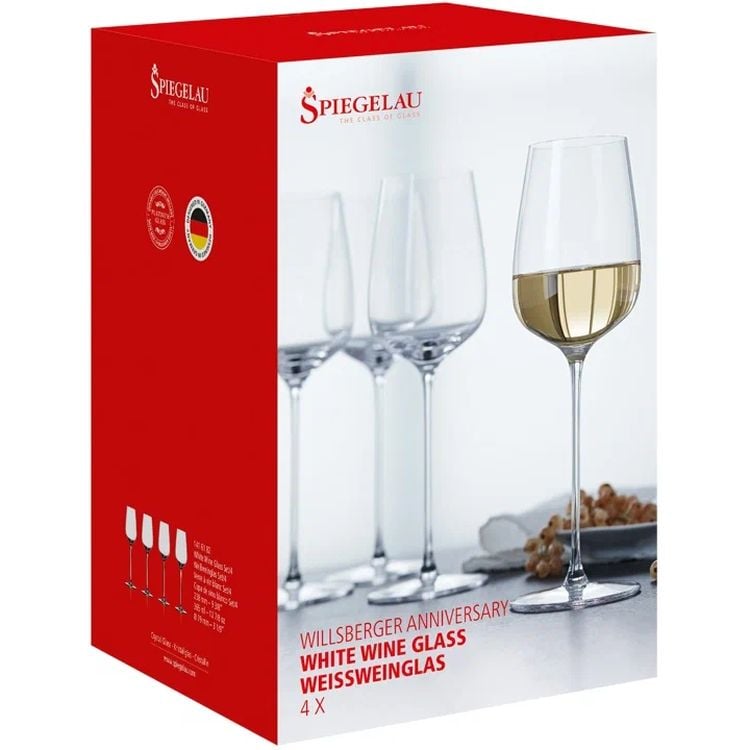 Набор бокалов для белого вина Spiegelau Willsberger Anniversary Collection, 365 мл (14195) - фото 3
