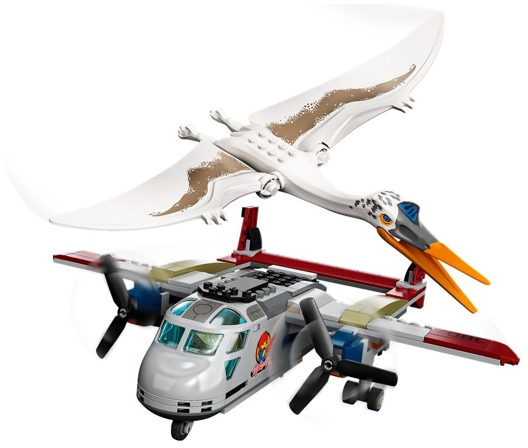 Конструктор LEGO Jurassic World Напад кетцалькоатля на літак, 306 деталей (76947) - фото 4
