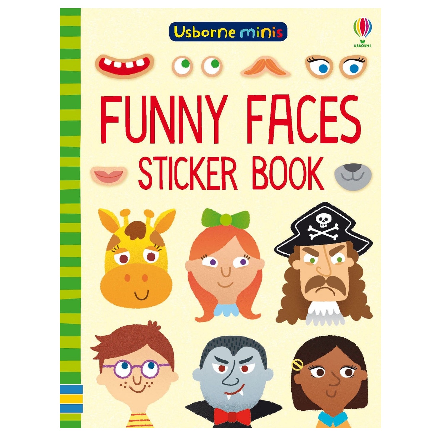 Funny Faces Sticker Book - Sam Smith, англ. язык (9781474947664) - фото 1