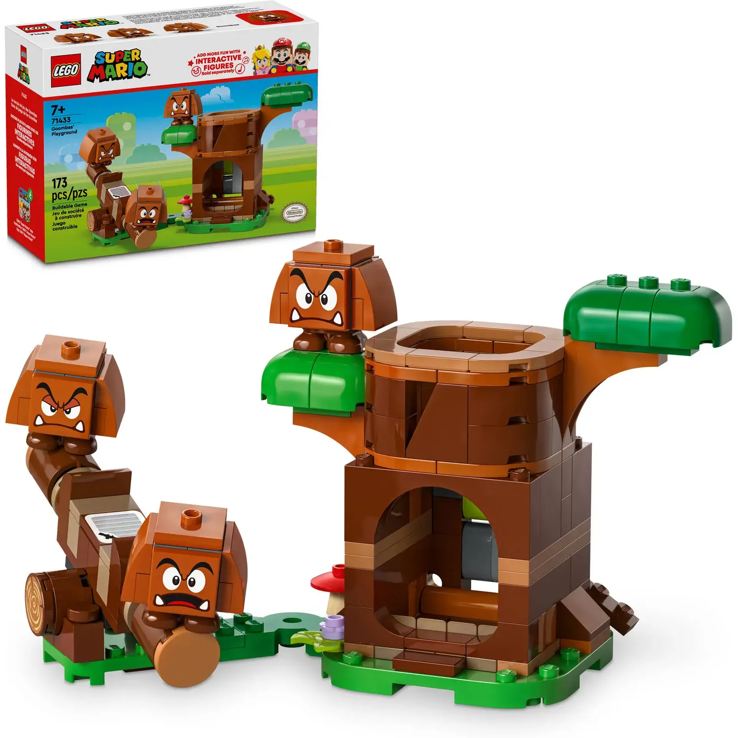 Конструктор LEGO Super Mario Игровая площадка для Goombas 173 детали (71433) - фото 3