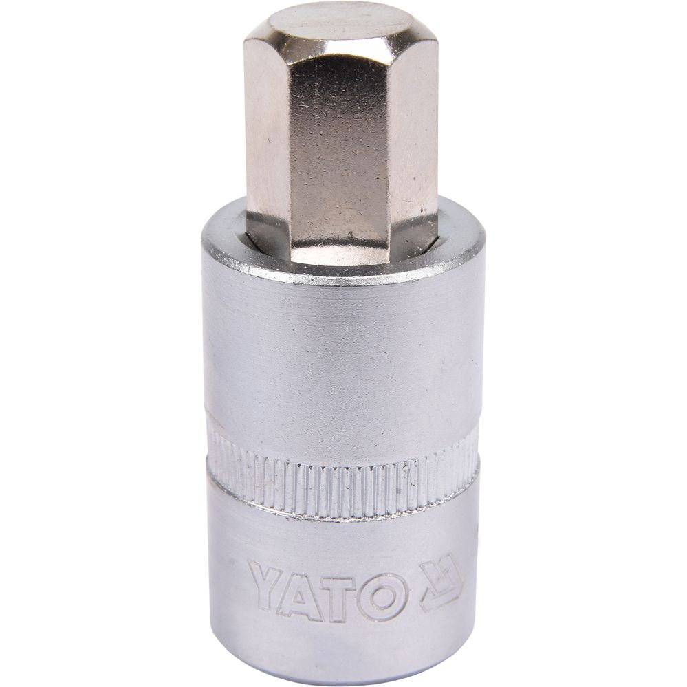 Головка торцева Yato квадрат 1/2" HEX M14 L= 55 мм (YT-04387) - фото 1