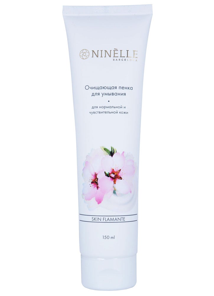 Пінка для вмивання Ninelle Skin Flamante, для нормальної та чутливої шкіри, 150 мл (27234) - фото 1