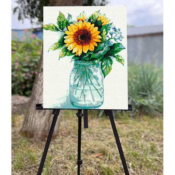 Картина по номерам ArtCraft Солнечный цветок 40x50 см (13136-AC) - фото 2