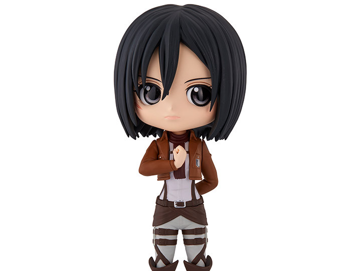 Фигурка Bandai Spirits Q posket Микаса Аккерман Mikasa Ackerman Атака Титанов Attack on titan 14 см BS MA AOT A - фото 3