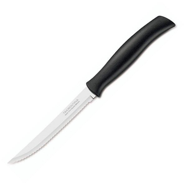 Нож для стейка Tramontina Athus, черный, 12,7 см (6188407) - фото 1