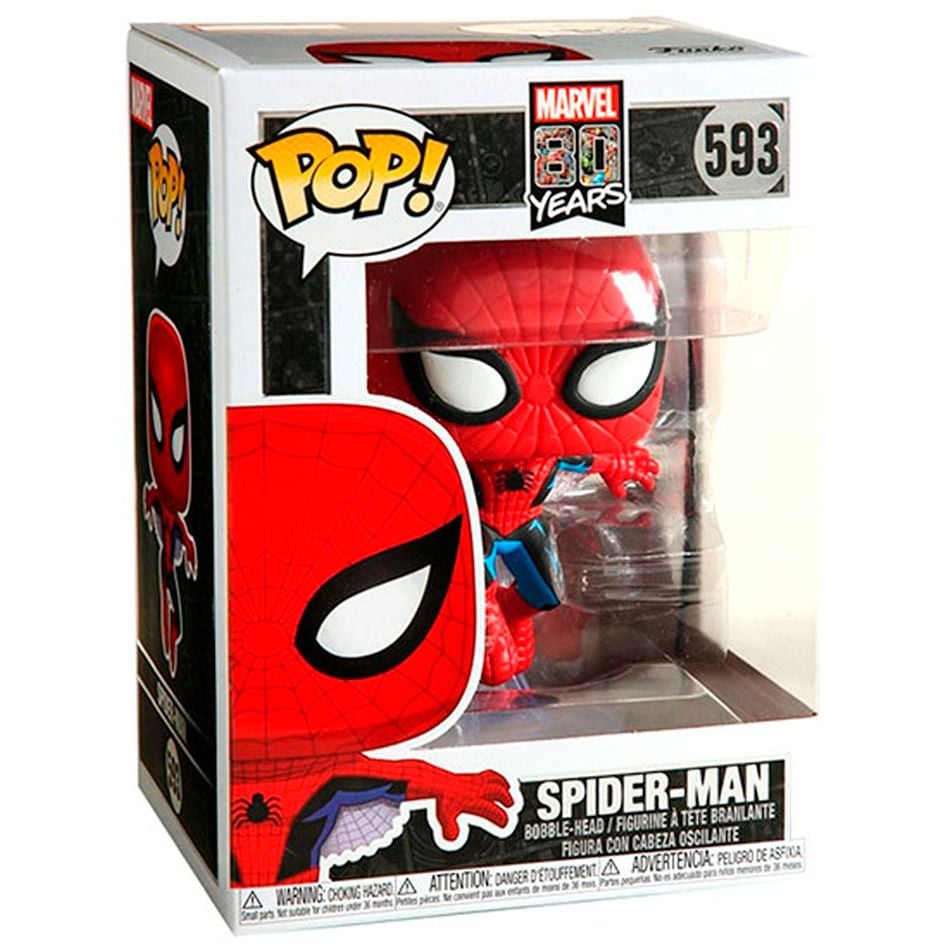 Ігрова фігурка Funko Pop Marvel 80th Людина-павук (46952) - фото 5