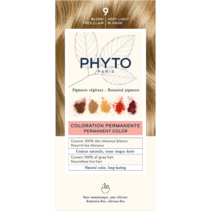 Крем-краска для волос Phyto Phytocolor, тон 9 (блонд), 112 мл (РН10015) - фото 1