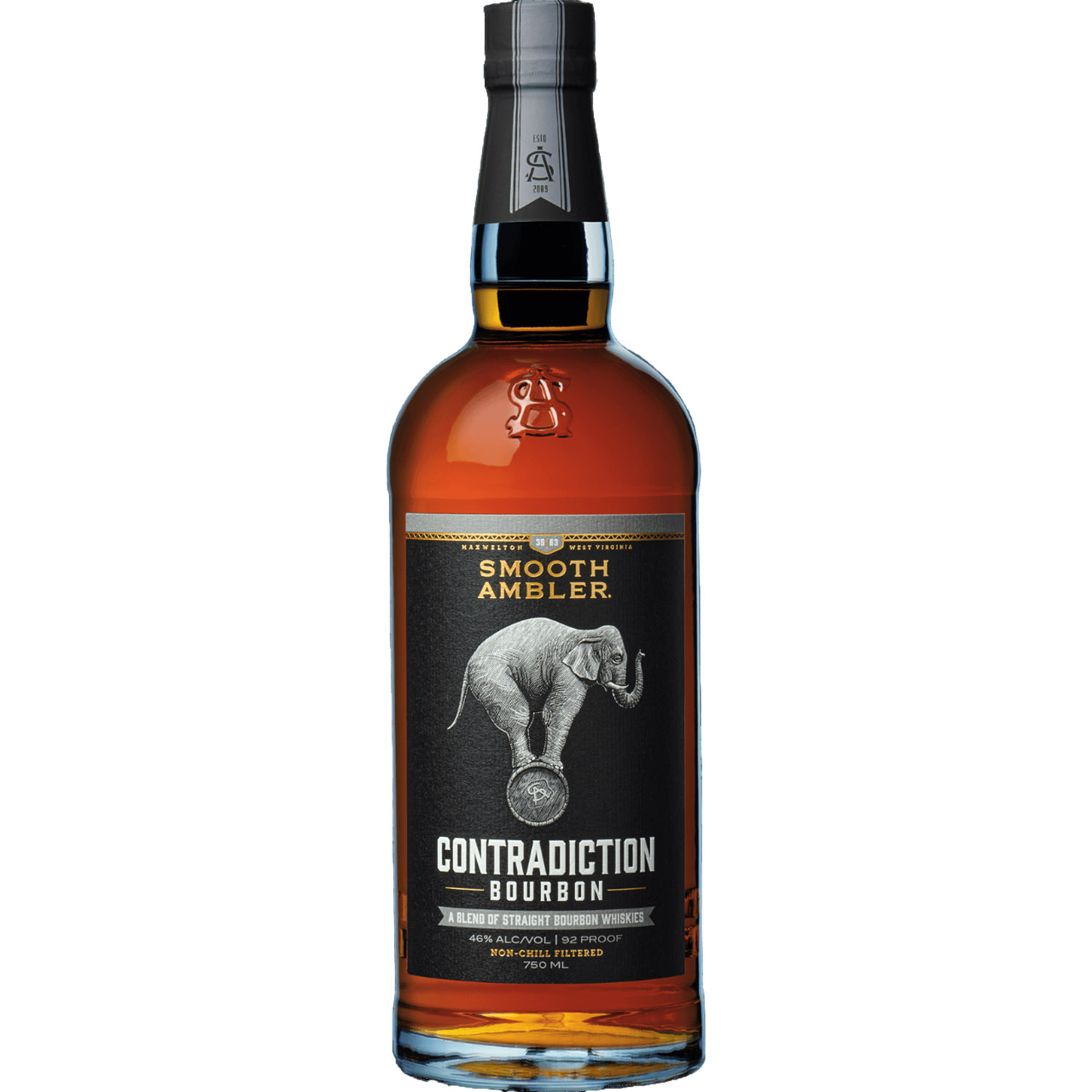 Віскі Smooth Ambler Contradiction Straight Bourbon Whiskey 46% 0.75 л - фото 1