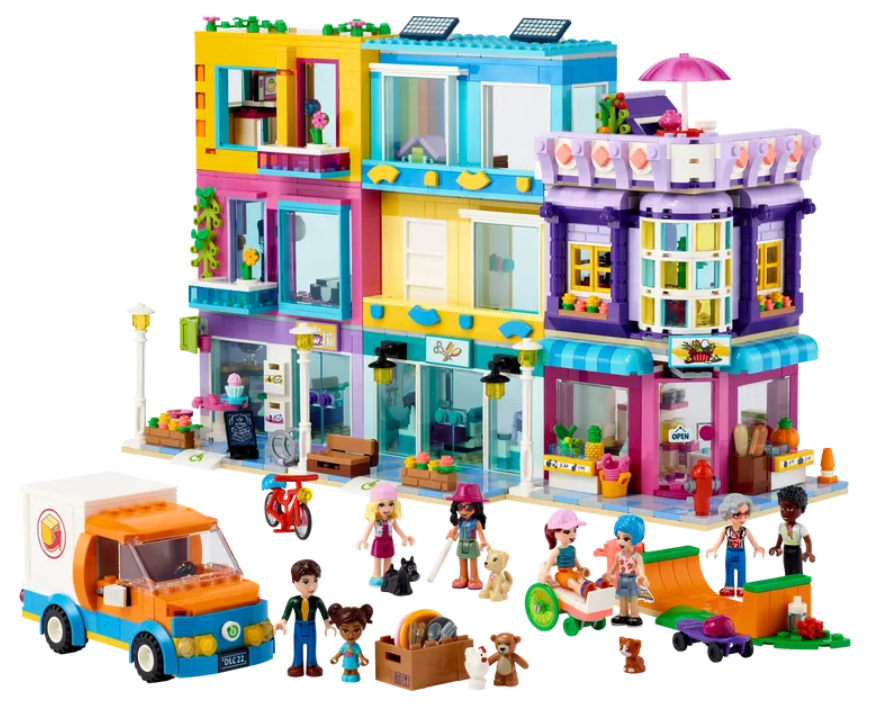 Конструктор LEGO Friends Великий будинок на головній вулиці, 1682 деталей (41704) - фото 4