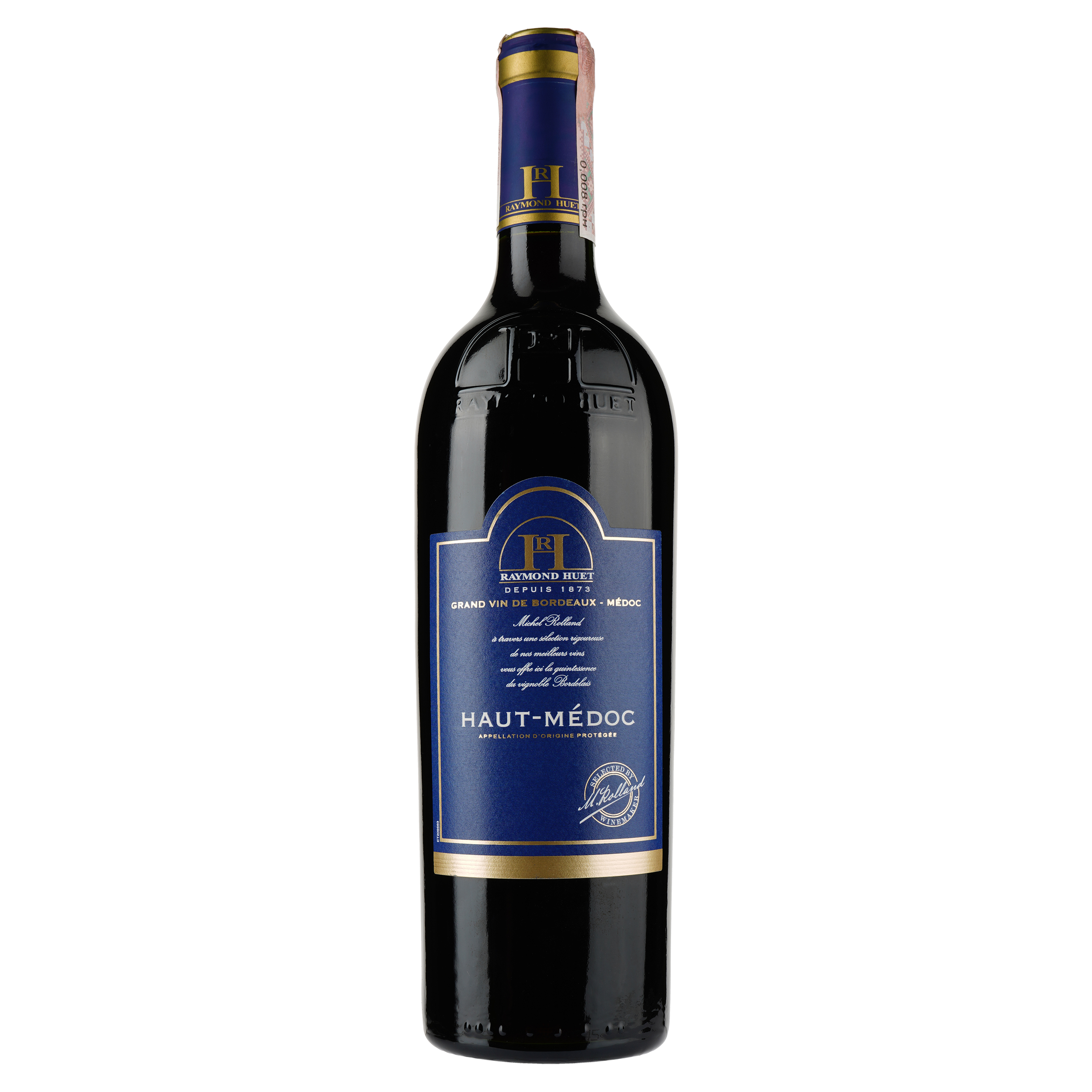 Вино Bordeaux Raymond Huet Haut Medoc, красное, сухое, 0,75 л - фото 1