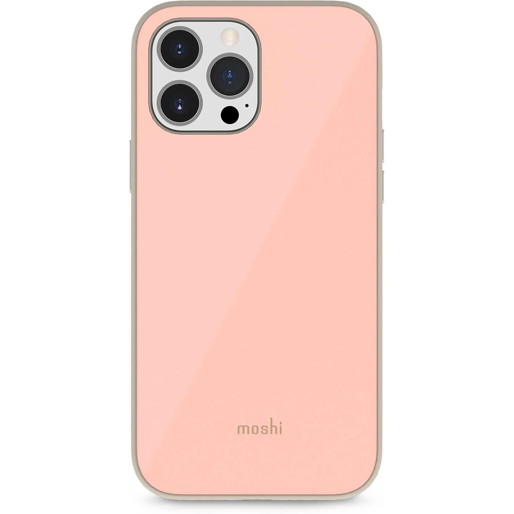 Чехол-накладка Moshi iGlaze Slim Hardshell Case Dahlia Pink для iPhone 13 Pro Max - фото 3