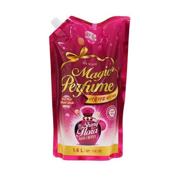 Кондиционер для белья Mukunghwa Aroma Viu Magic Perfume Softner Shiny Flora, 1,6 л - фото 1