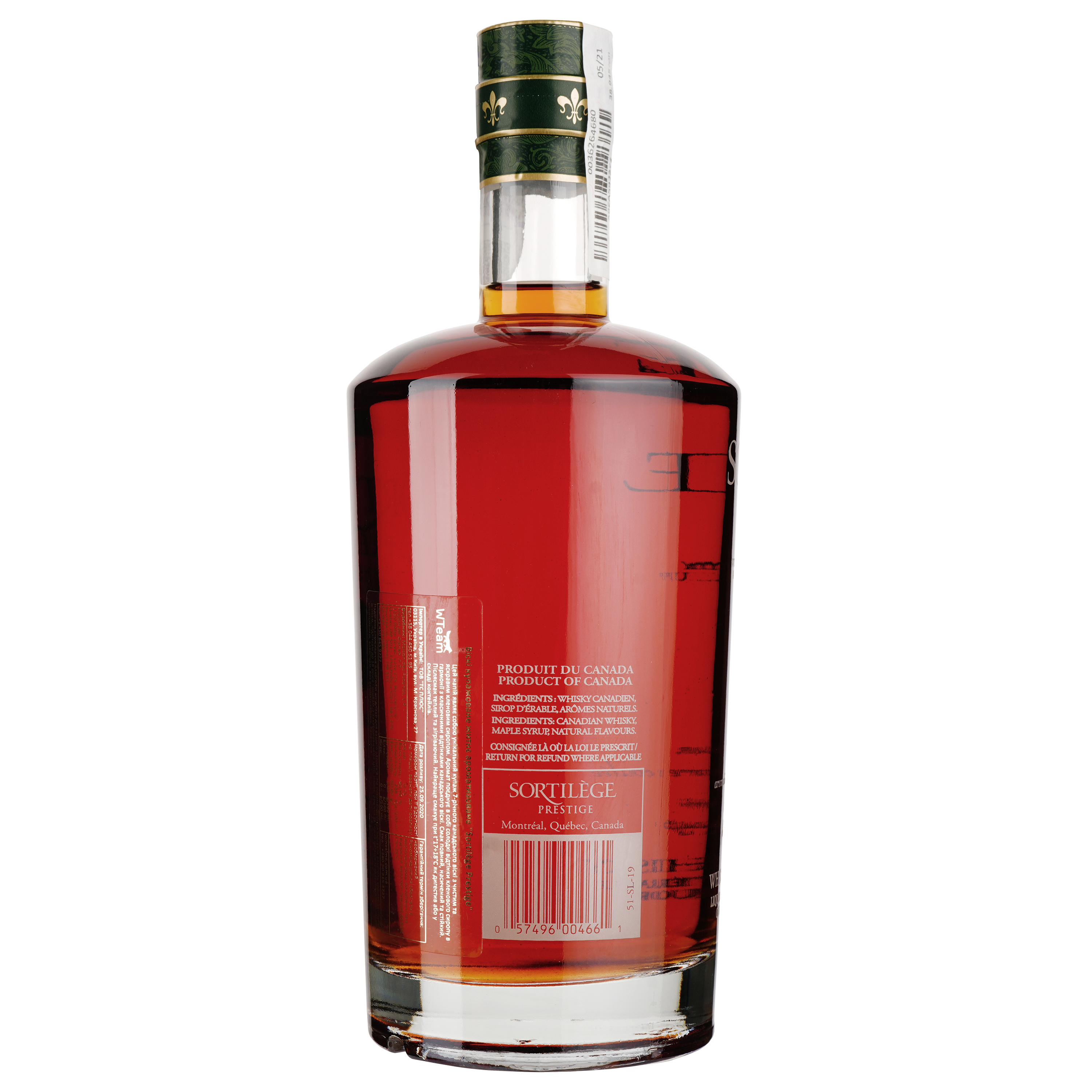 Віскі Maison des Futailles Sortilege Prestige Canadian Whisky, 40,9%, 0,75 л (8000018132851) - фото 2