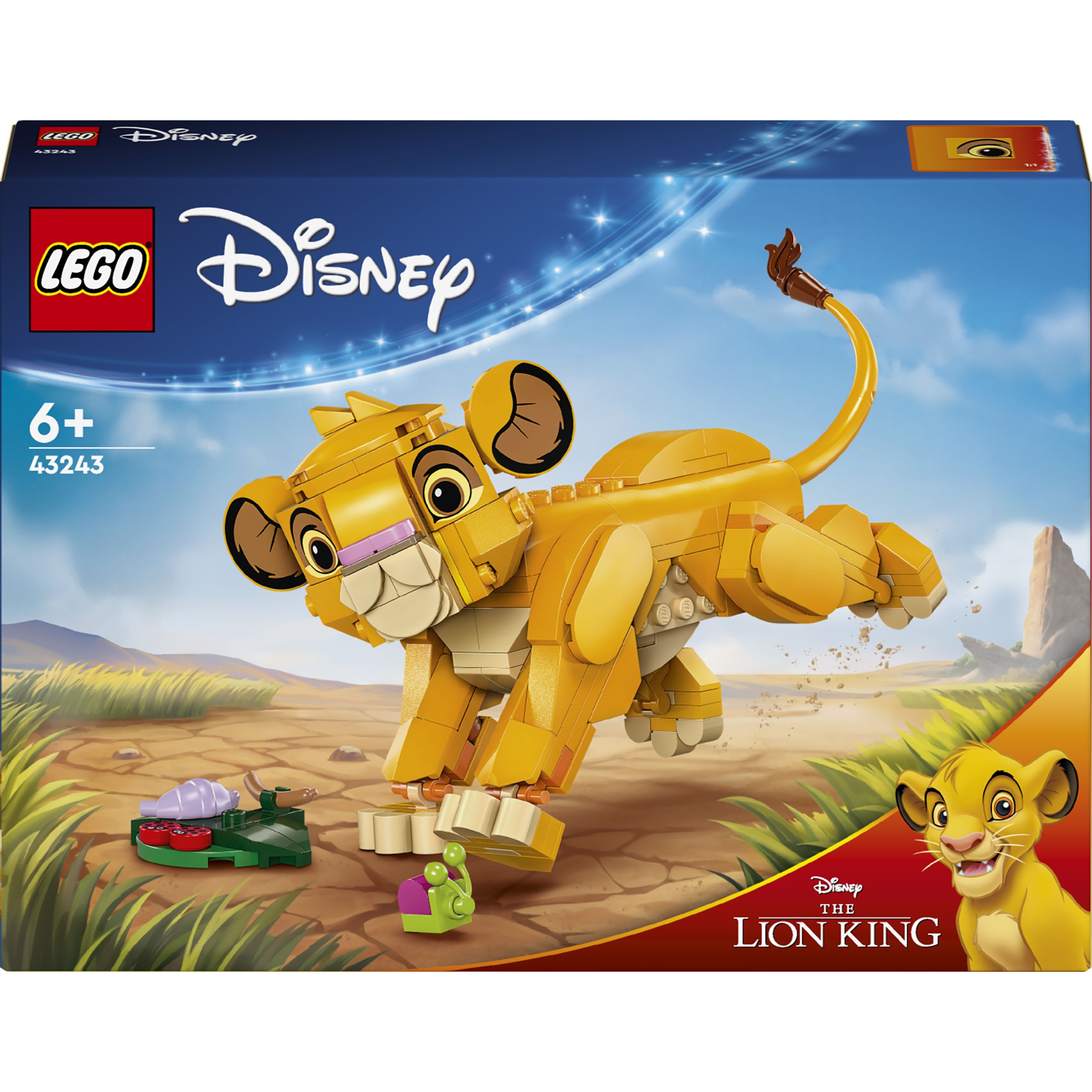 Конструктор LEGO Disney Classic Левеня Сімба 222 деталі (43243) - фото 1