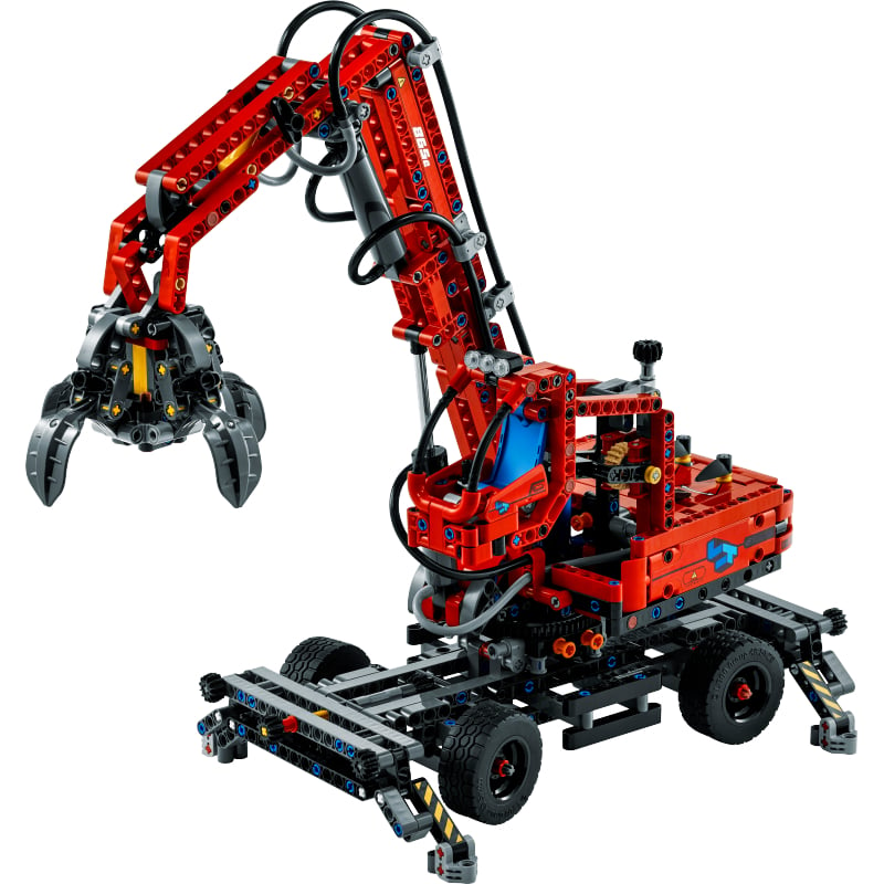 Конструктор LEGO Technic Оброблювач матеріалів, 835 деталей (42144) - фото 3