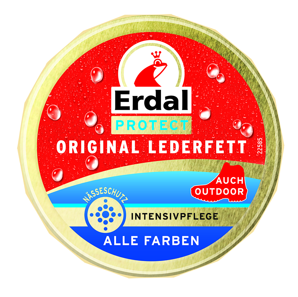 Жир для обуви Erdal Lederfett, бесцветный, 150 мл - фото 1