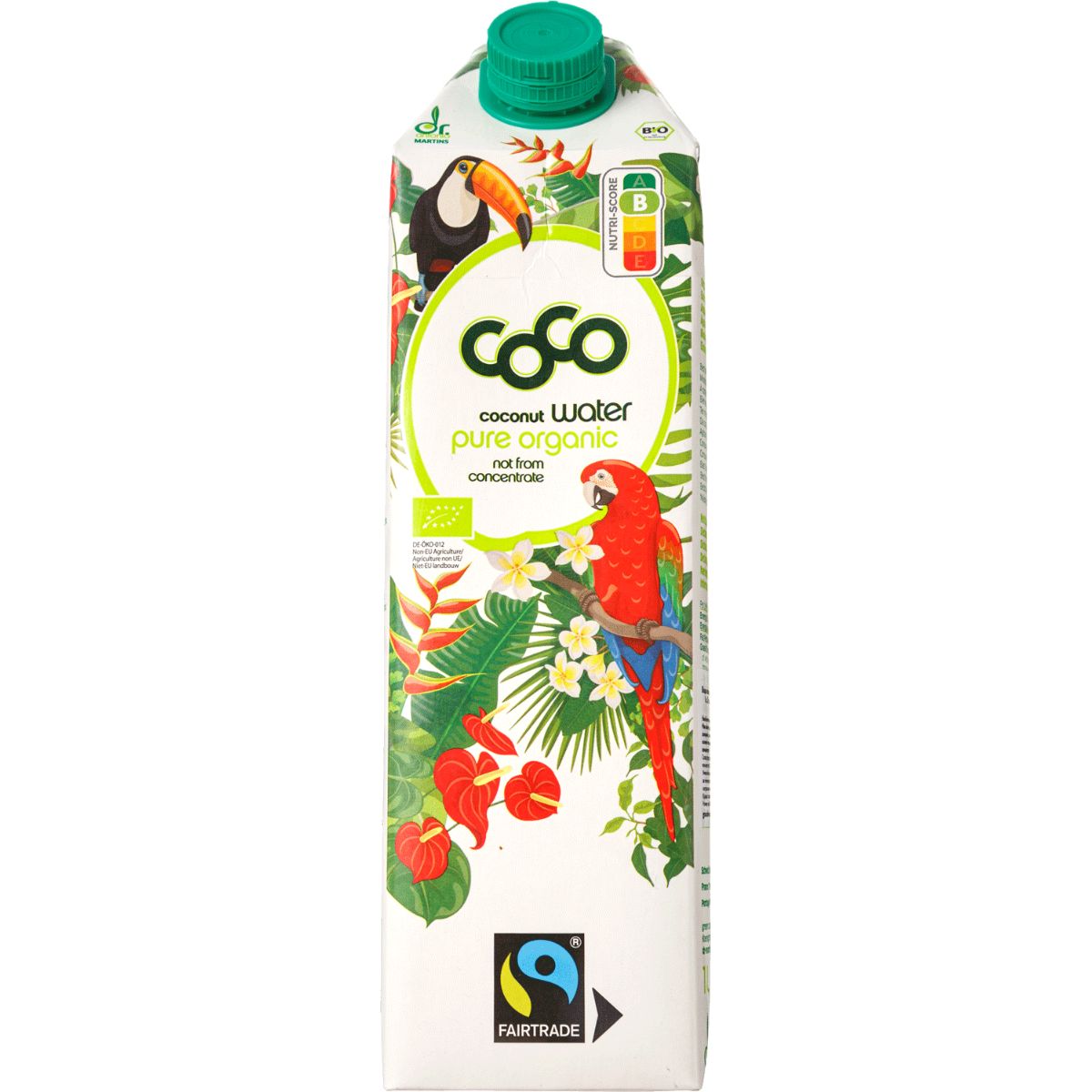 Напій Dr. Antonio Martins Coconut Water Pure Organic 1 л - фото 1