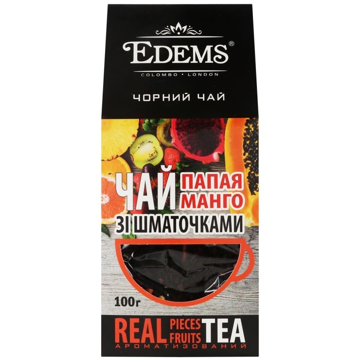 Чай чорний Edems Tropic, крупнолистовий, 100 г (915972) - фото 1