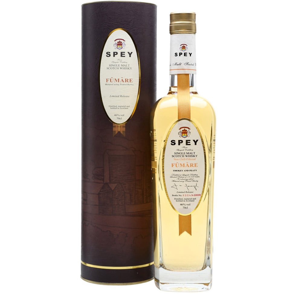 Виски Spey Fumare Single Malt Scotch Whisky 46% 0.7 л, в подарочной упаковке - фото 1