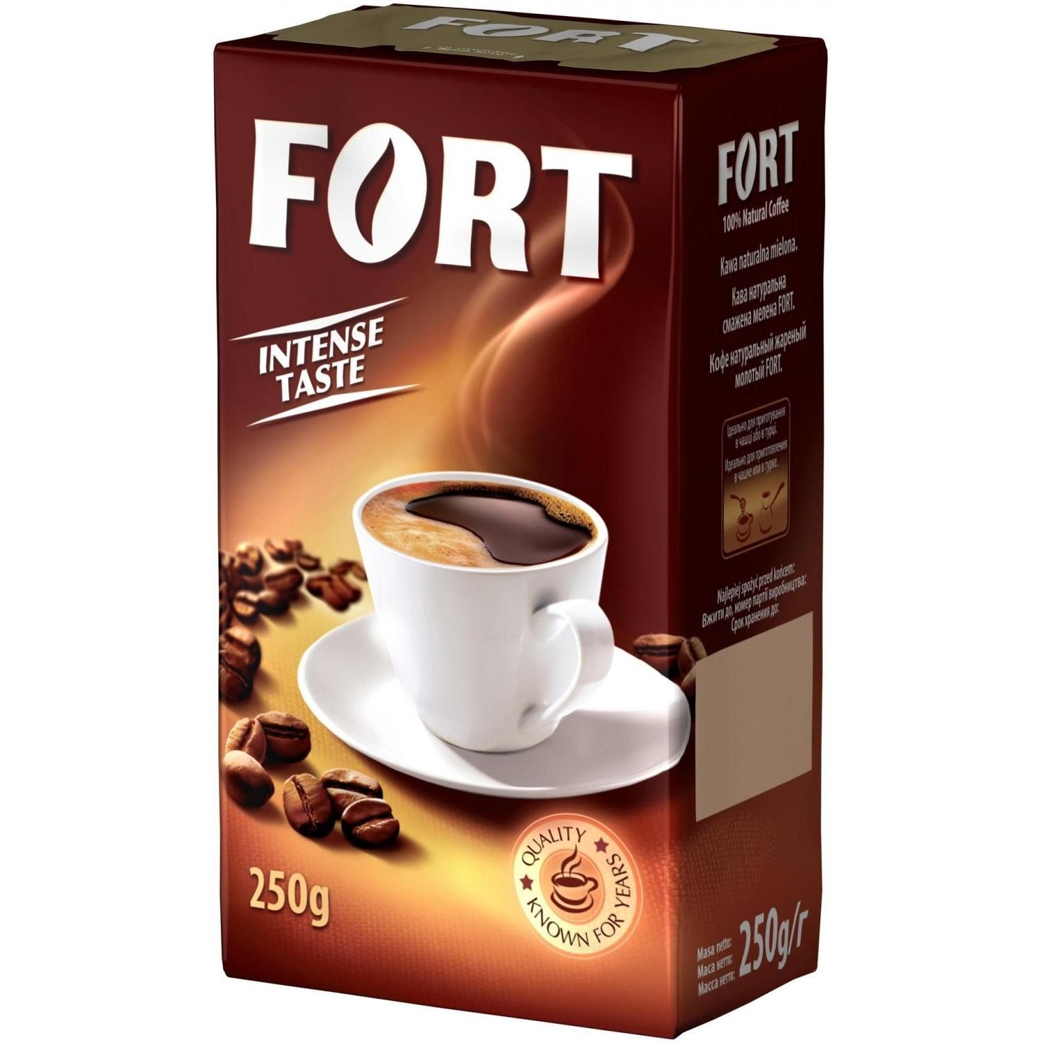 Кофе натуральный молотый Fort Elite, жаренный, 250 г (37924) - фото 2