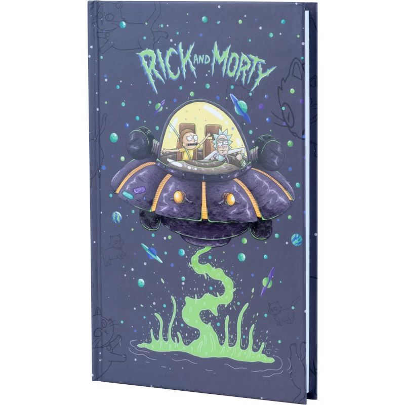 Книга записная Kite Rick and Morty А6 в клеточку 80 листов (RM22-199-2) - фото 2