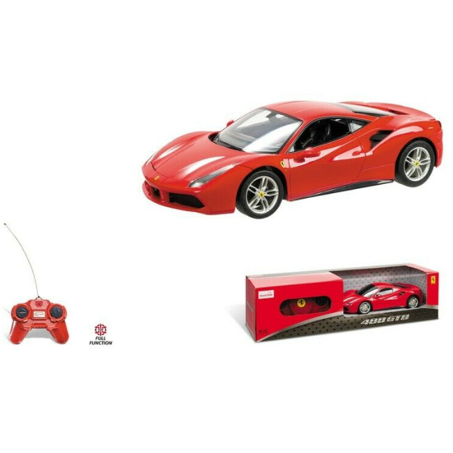 Автомодель на радиоуправлении Mondo Ferrari 488 GTB 1:24 красный (63419) - фото 2