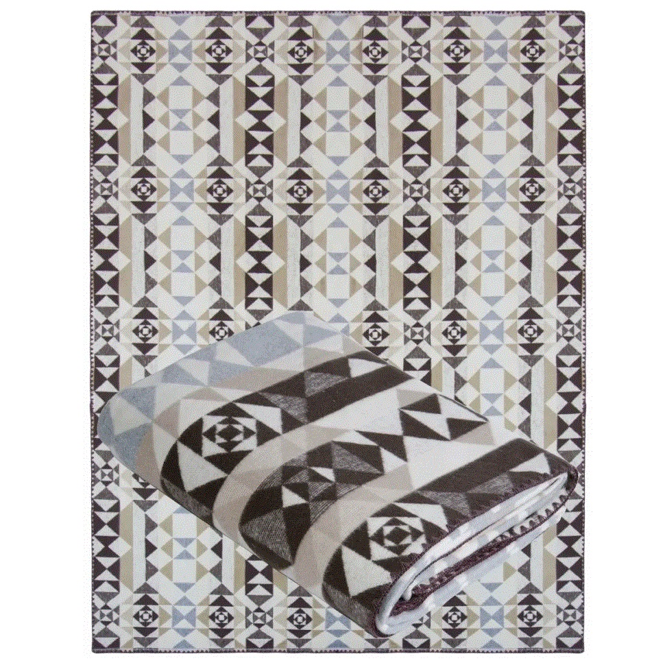 Одеяло хлопковое Ярослав, 205х140 см, коричневый (39369_диз. 4) - фото 1