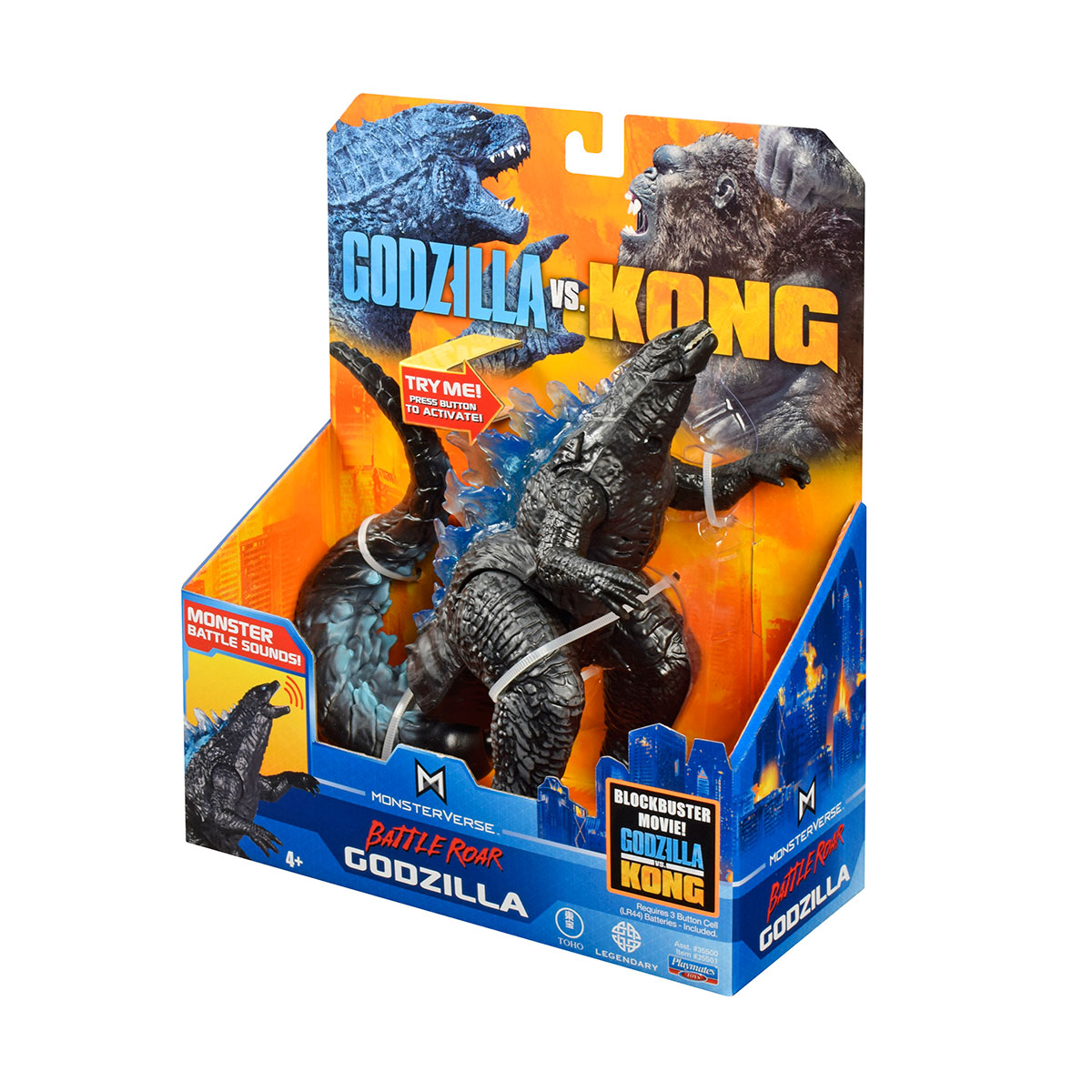 Ігрова фігурка Godzilla vs. Kong Годзила Делюкс, звукові ефекти, 17 см (35501) - фото 6