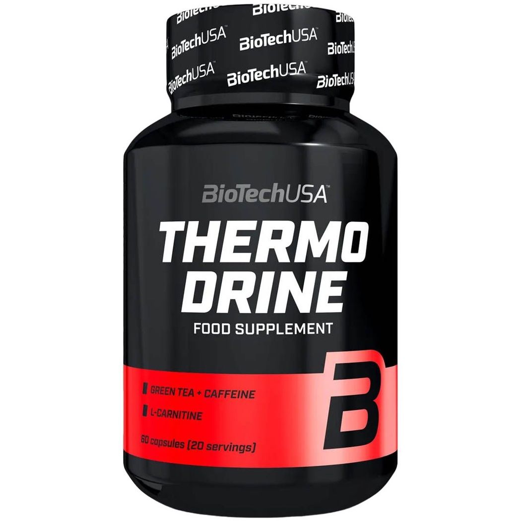 Жироспалювач BiotechUSA Thermo Drine 60 капсул - фото 1