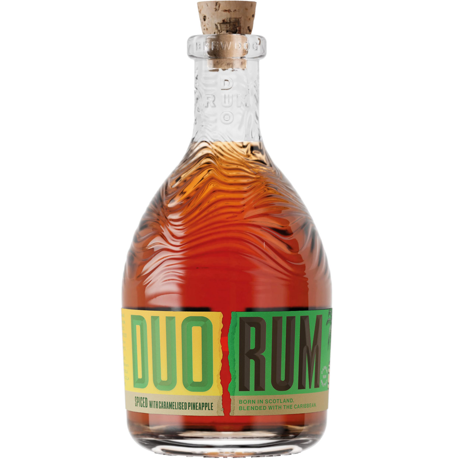 Ром BrewDog Duo Spiced Caramelised Pineapple Rum 38% 0.7 л - фото 1