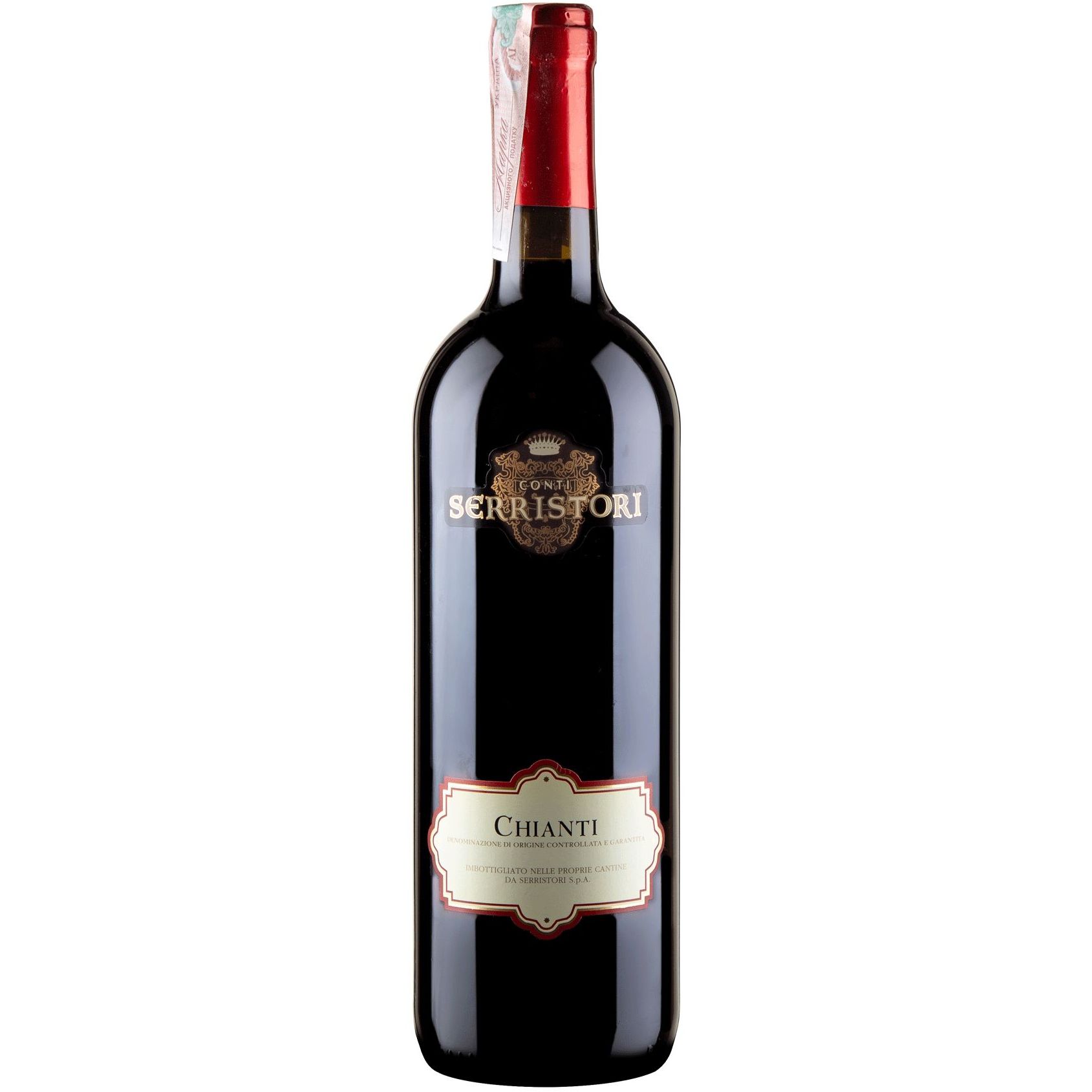 Вино Conti Serristori Chianti DOCG красное сухое 0.75 л - фото 1