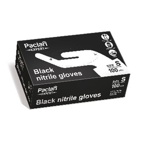 Перчатки нитриловые Paclan Expert, размер S, 100 шт. - фото 1