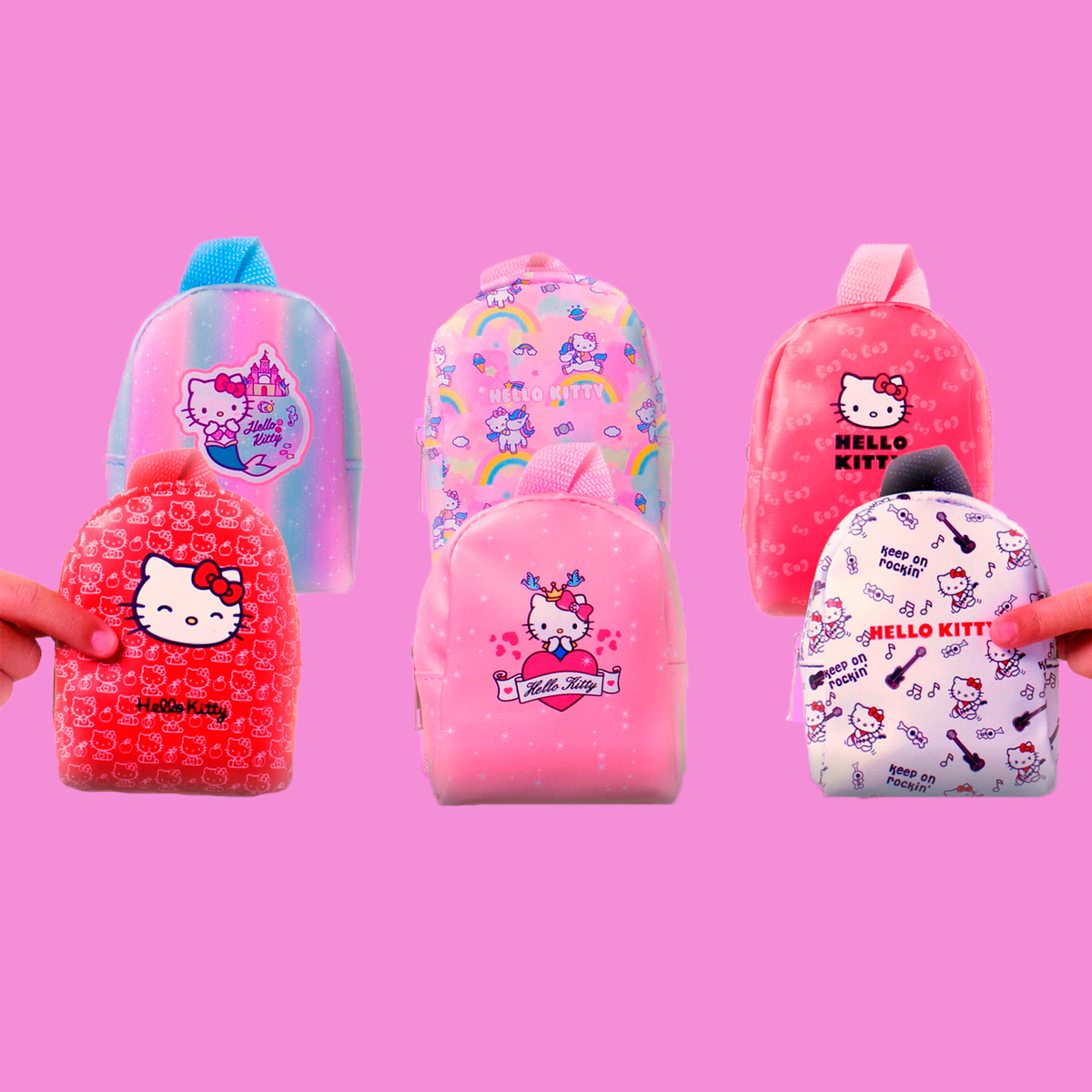 Набір колекційних сумок-сюрпризів #sbabam Hello Kitty Приємні дрібнички 9 шт. (43/CN22-CDU) - фото 5