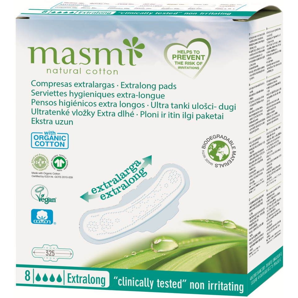 Гігієнічні прокладки Masmi Extra Long 8 шт. - фото 1