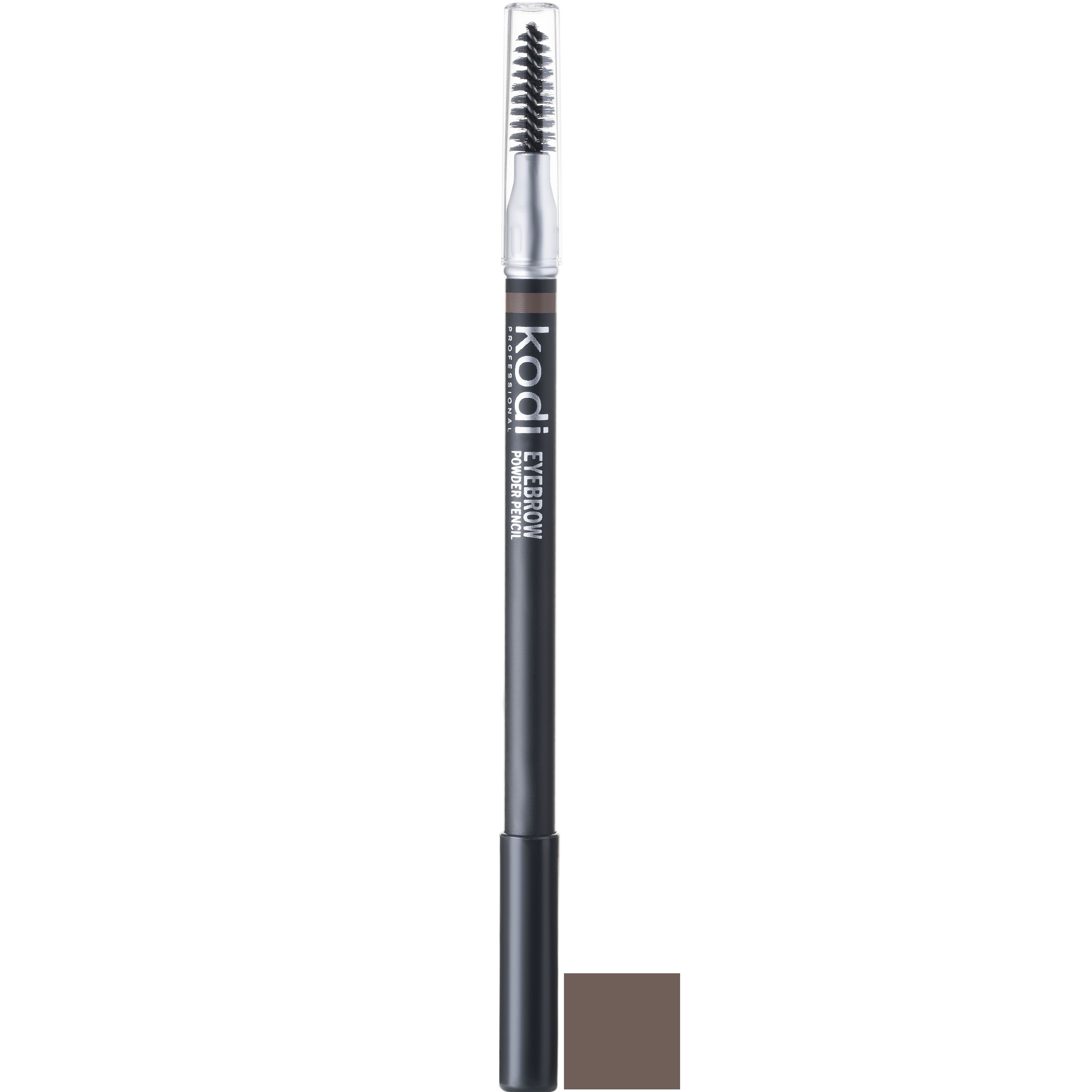 Карандаш для бровей Kodi Professional Eyebrow Powder Pencil со щеточкой тон 01PB 1.19 г - фото 1