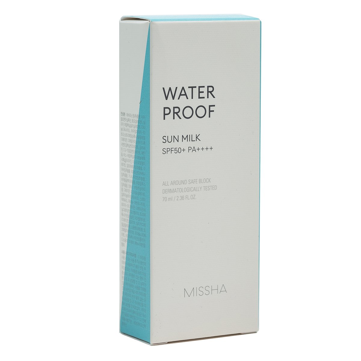 Солнцезащитное водостойкое молочко Missha All-around Safe Block Water Proof, SPF50+, PA+++, 70 мл - фото 3