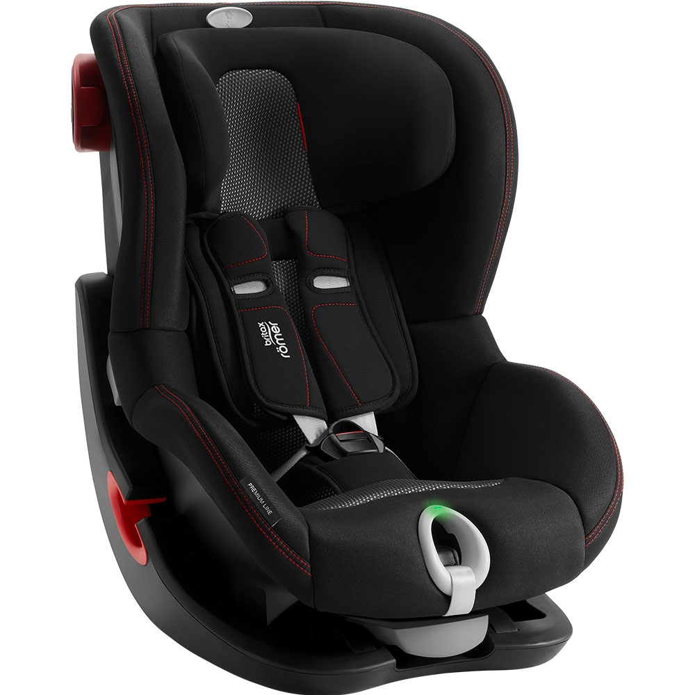 Автокрісло Britax Romer King II LS Black Series Cool Flow Black, чорний (2000032896) - фото 3