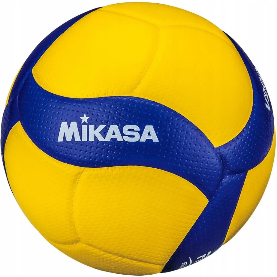 Мяч волейбольный Mikasa сине-желтый (V200W) - фото 1