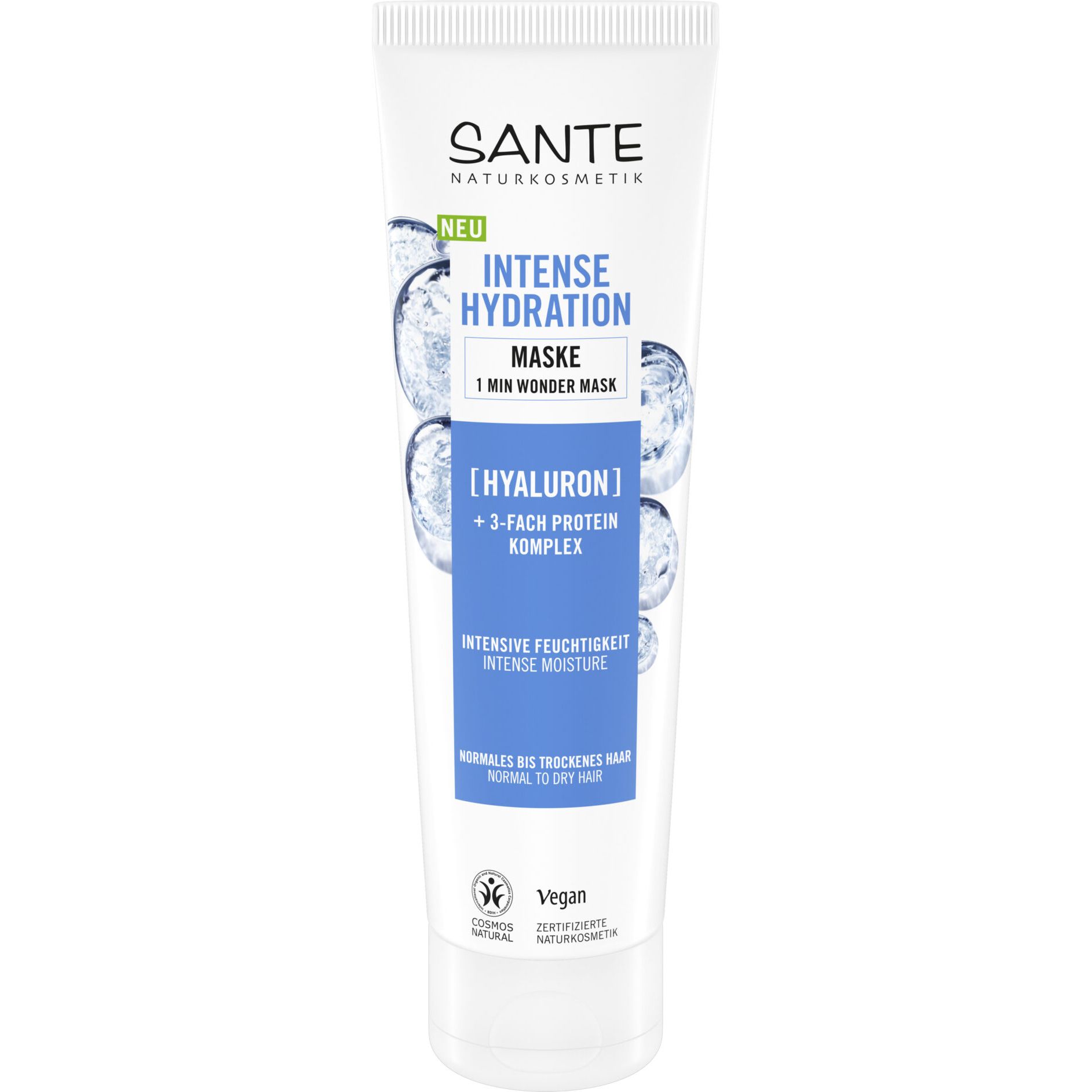 Био-Маска Sante Intense Hydration для увлажнения волос 150 мл - фото 1