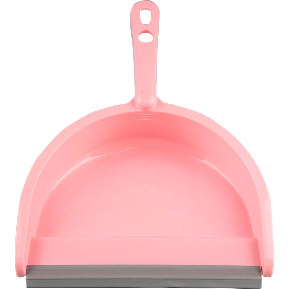 Совок Zambak Plastik с резиновой вставкой 169 розовый (116919) - фото 1