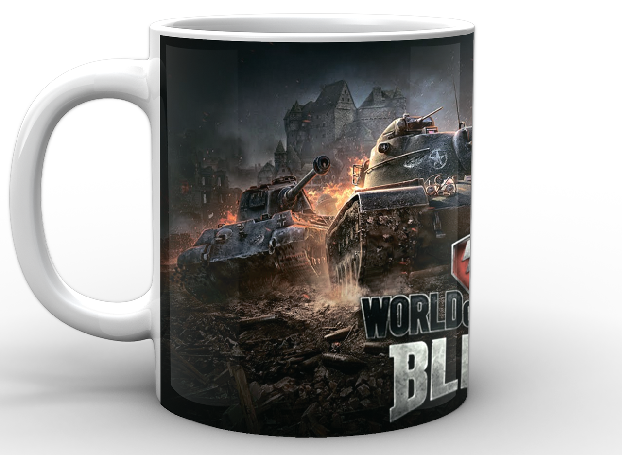 Кружка GeekLand World of Tanks Світ танків постер WT.02.002 - фото 2