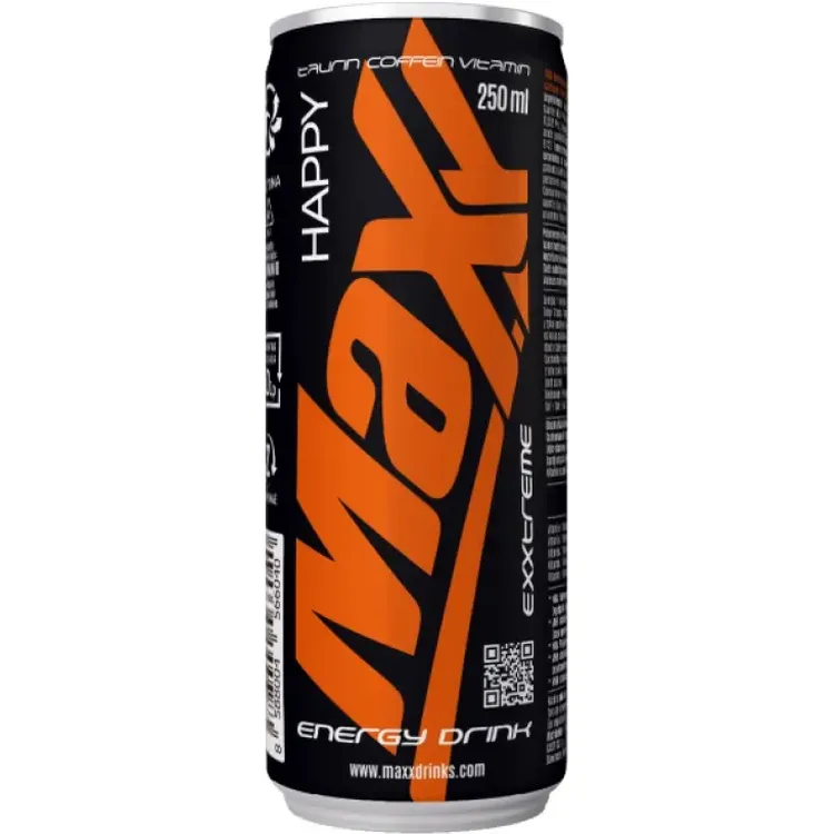 Энергетический напиток Caste Maxx Happy Energy Drink Тутти Фрутти 250 мл - фото 1