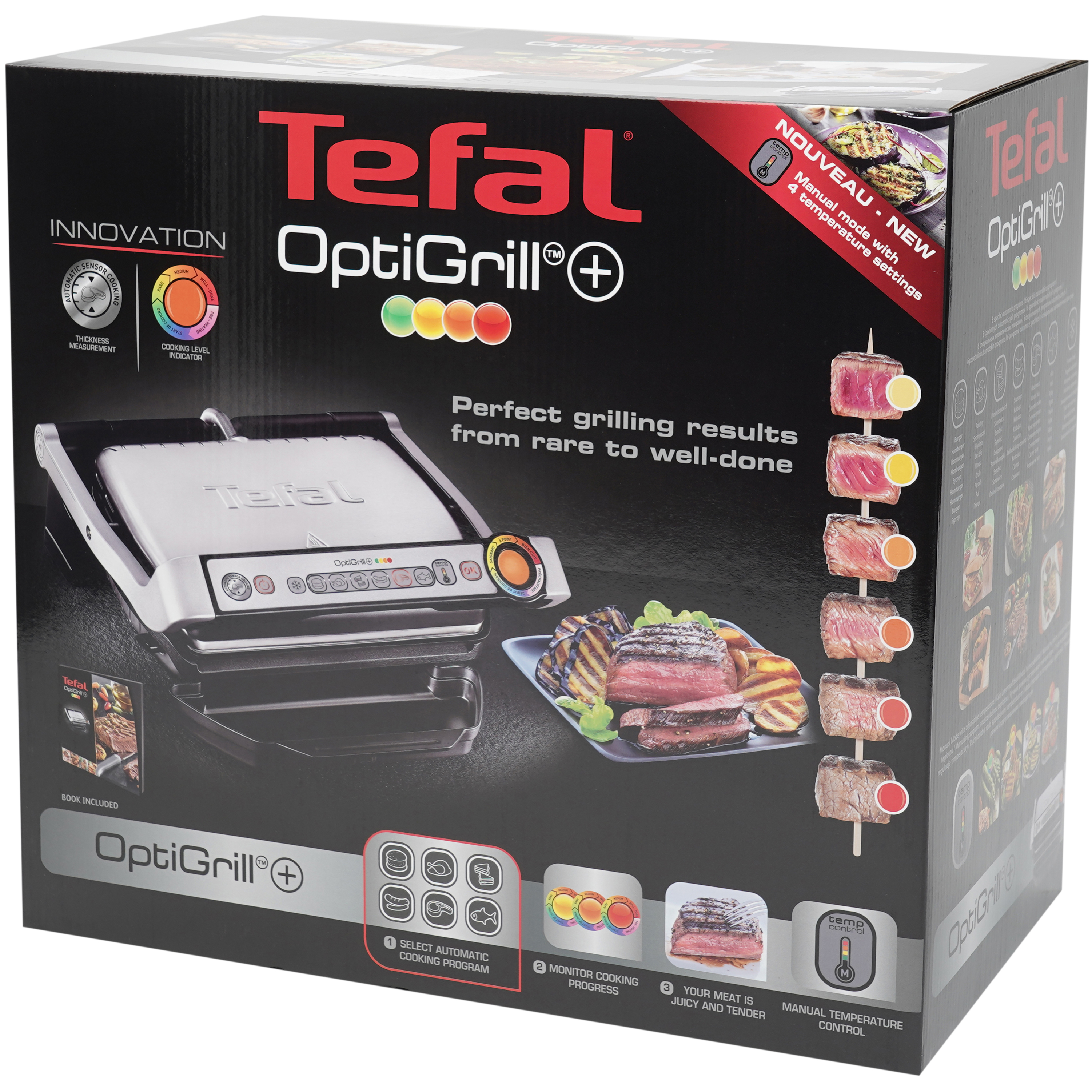 Электрогриль Tefal OptiGrill+ (GC712D34) - фото 14