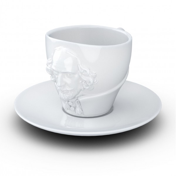 Чашка з блюдцем Tassen Вільям Шекспір 260 мл, порцеляна (TASS801201/TR) - фото 8