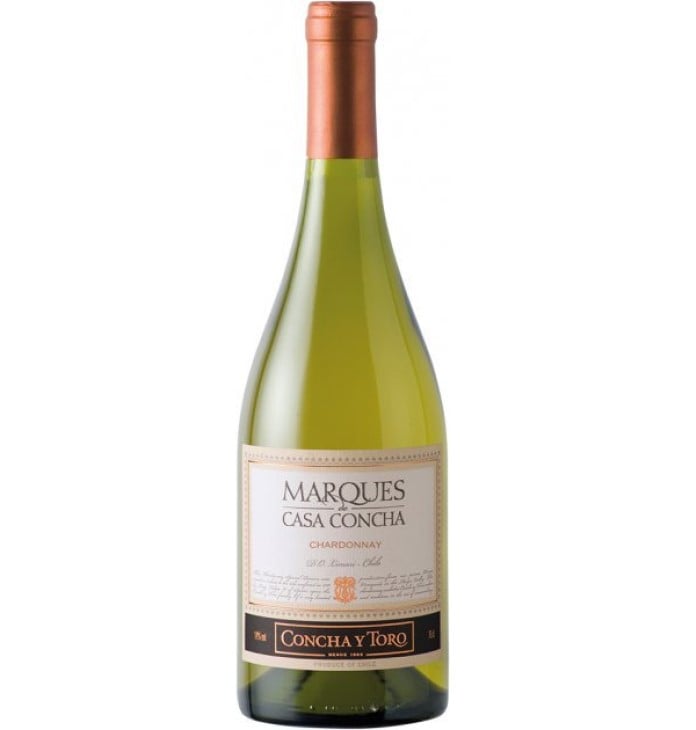 Вино Marques de Casa Chardonnay, 13,5%, 0,75 л - фото 1