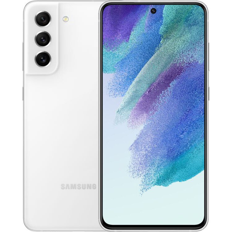 Смартфон Samsung Galaxy S21 FE 5G 6/128 Gb White (G990U1) - фото 1