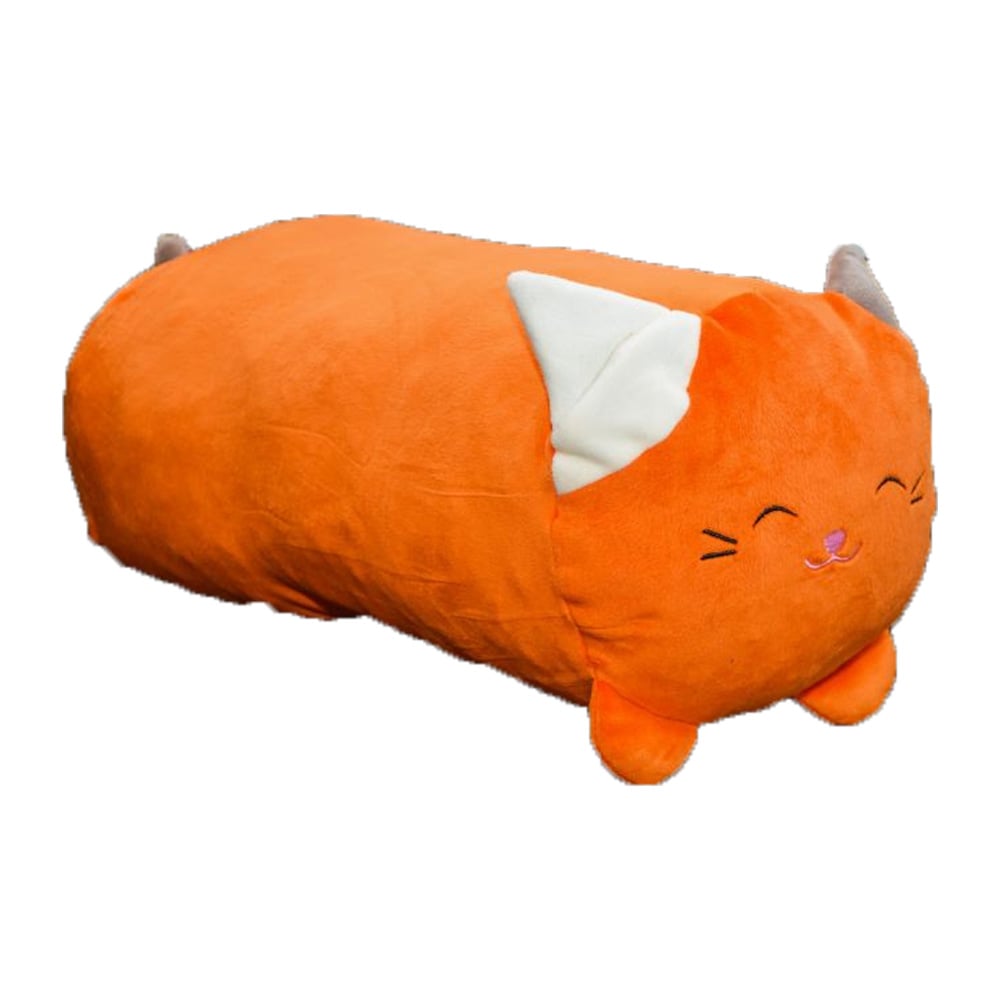 Подушка-обнимашка Прованс Кошка 50х25 см, оранжевый (27966) - фото 1