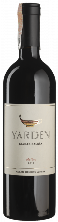 Вино Golan Heights Winery Malbec Yarden 2017 червоне, сухе, 14,5%, 0,75 л - фото 1